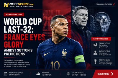 World Cup Last-32: France Eyes Glory Amidst Sutton's Predictions