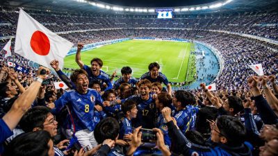 Japan's dominant World Cup win