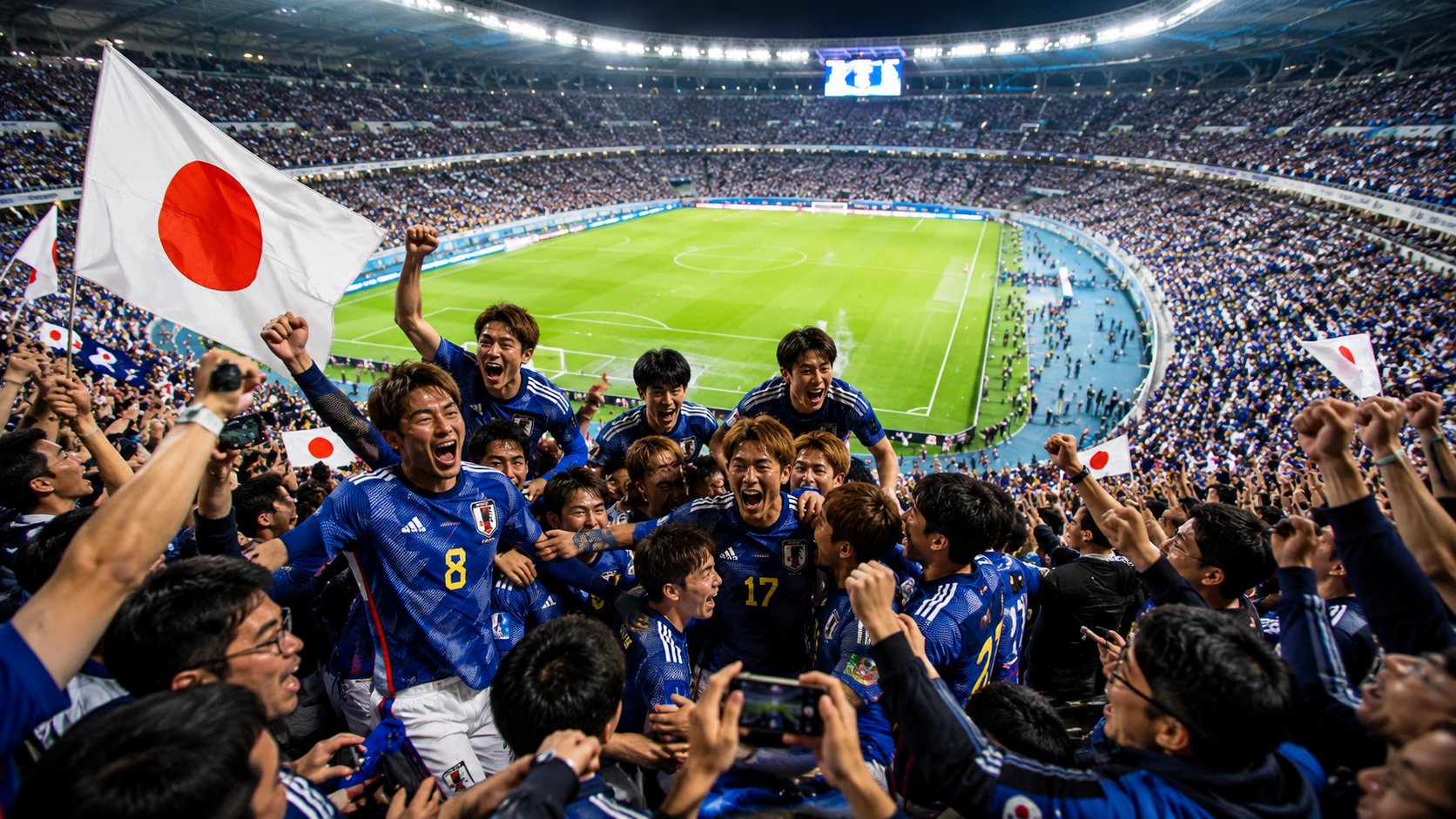 Japan's dominant World Cup win
