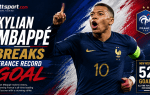 Kylian Mbappé Breaks France Record Goal