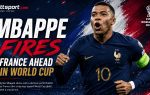 Mbappe Fires France Ahead in World Cup