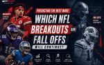 NFL breakouts and fall offs