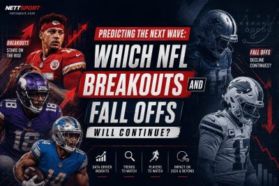 NFL breakouts and fall offs