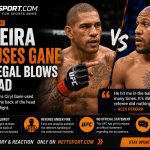Pereira accuses Gane of illegal blows to head