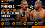 Pereira accuses Gane of illegal blows to head