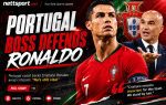 Portugal boss defends Ronaldo