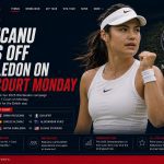 Raducanu Kicks Off Wimbledon on No. 1 Court Monday