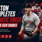 Boston Completes Dramatic Sweep, Gray's Gem Shines