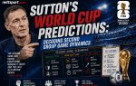 Sutton's World Cup score predictions - second group games