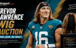 Trevor Lawrence wig auction
