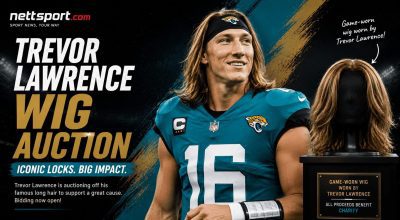 Trevor Lawrence wig auction
