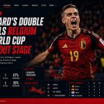Trossard's Double Propels Belgium to World Cup Knockout Stage