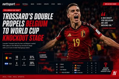 Trossard's Double Propels Belgium to World Cup Knockout Stage