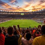 soccer stadium crowd