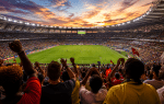 soccer stadium crowd
