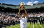 tennis trophy grass