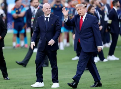 Former President's World Cup Final Day Draws Attention