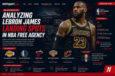LeBron James Free Agency: Where Could the King Reign Next?