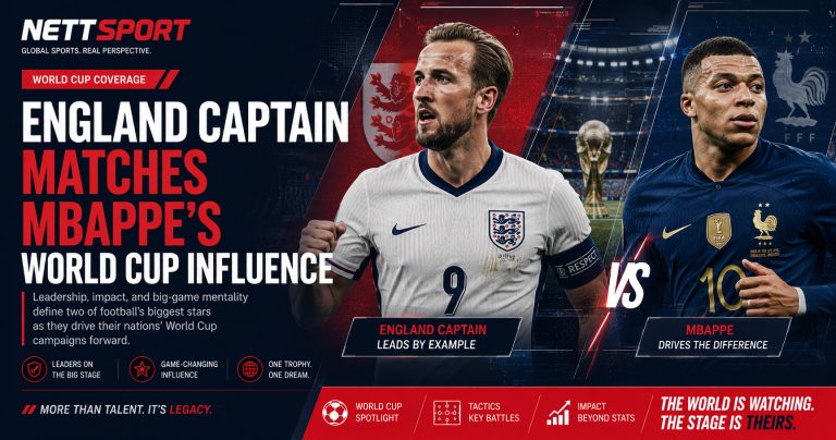 Kane's Heroics: England Captain Matches Mbappe's World Cup Influence