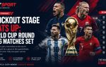 Knockout Stage Heats Up: World Cup Round of 16 Matches Set