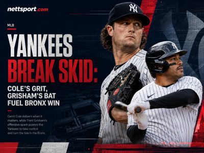 Yankees Break Skid Cole's Grit, Grisham's Bat Fuel Bronx Win
