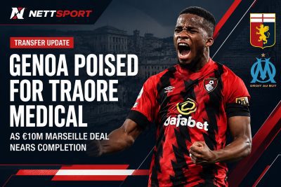 Genoa Poised for Traore Medical as €10m Marseille Deal Nears Completion