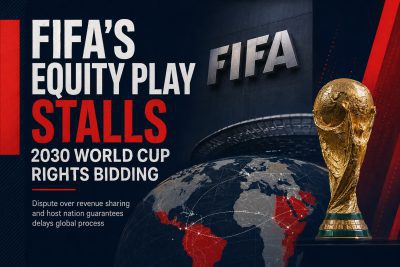 FIFA's Equity Play Stalls 2030 World Cup Rights Bidding