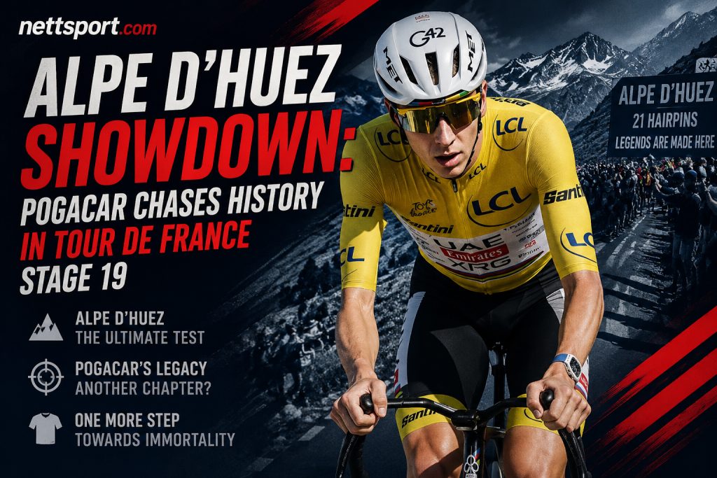 Alpe d'Huez Showdown: Pogacar Chases History in Tour de France 2026 Stage 19