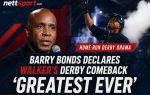 Barry Bonds Declares Walker's Derby Comeback 'Greatest Ever'