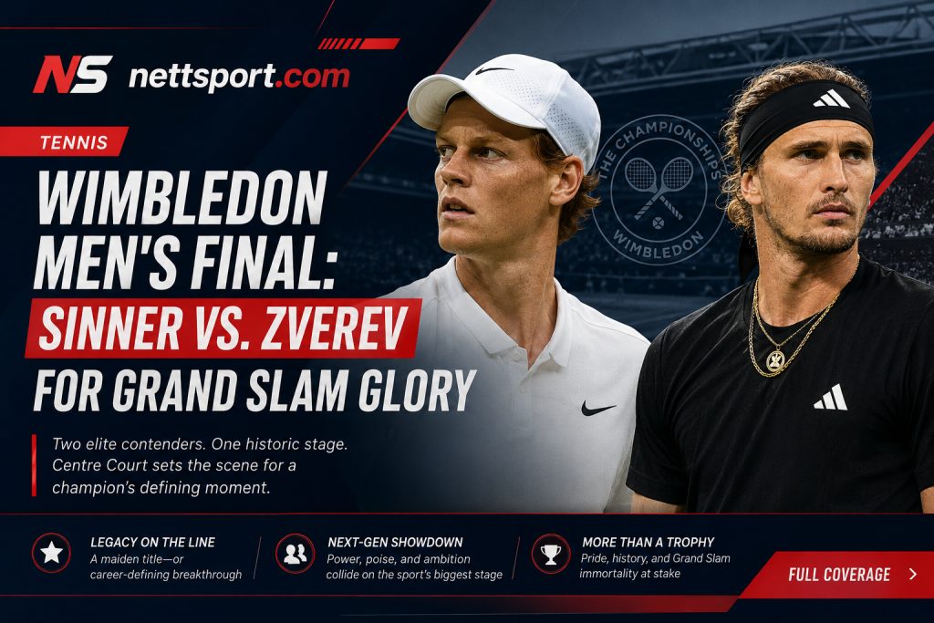 Wimbledon Men's Final: Sinner vs. Zverev for Grand Slam Glory