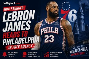 NBA Stunner: LeBron James Heads to Philadelphia in Free Agency