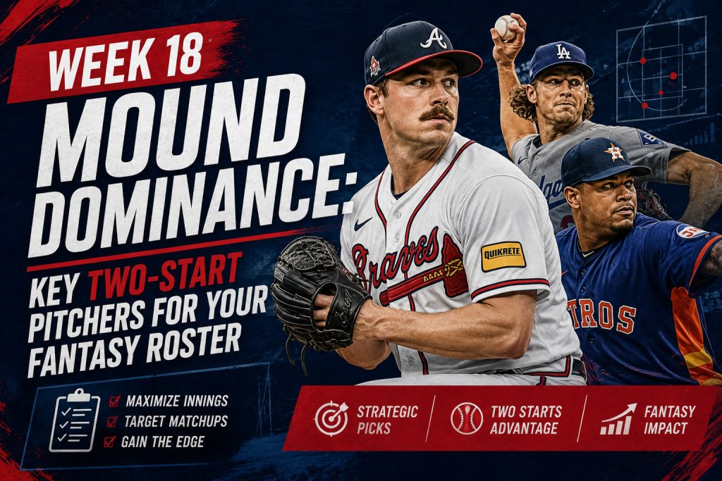 Week 18 Mound Dominance: Key Two-Start Pitchers for Your Fantasy Roster