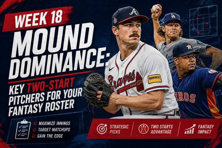 Week 18 Mound Dominance: Key Two-Start Pitchers for Your Fantasy Roster