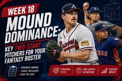 Week 18 Mound Dominance: Key Two-Start Pitchers for Your Fantasy Roster