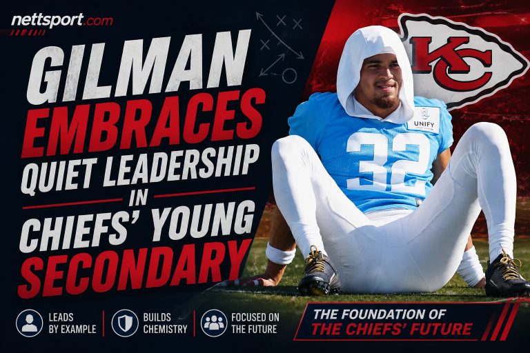 Gilman Embraces Quiet Leadership in Chiefs' Young Secondary
