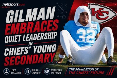 Gilman Embraces Quiet Leadership in Chiefs' Young Secondary