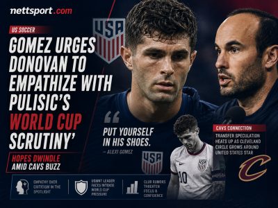 Gomez Urges Donovan to Empathize with Pulisic's World Cup Scrutiny