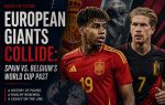 European Giants Collide: Spain vs. Belgium's World Cup Past