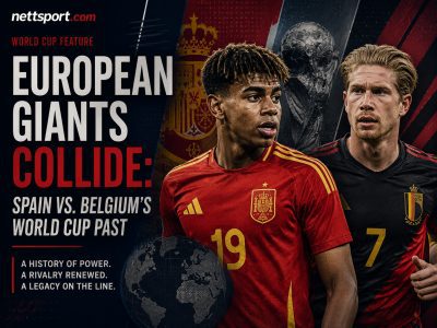 European Giants Collide: Spain vs. Belgium's World Cup Past