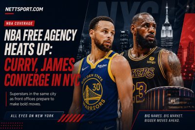 NBA Free Agency Heats Up: Curry, James Converge in NYC