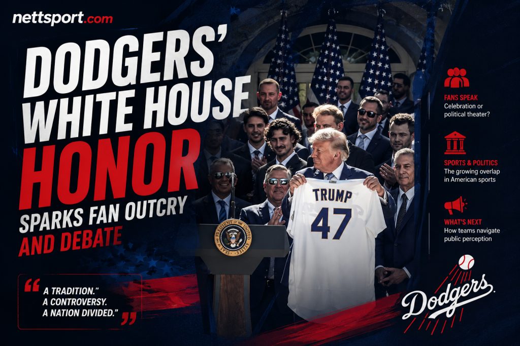 Dodgers' White House Honor Sparks Fan Outcry and Debate