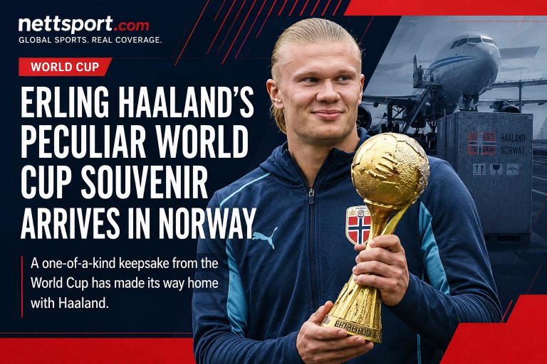 Erling Haaland's Peculiar World Cup Souvenir Arrives in Norway