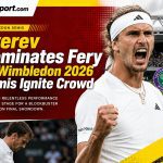 Zverev Dominates Fery as Wimbledon 2026 Semis Ignite Crowd