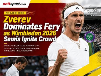 Zverev Dominates Fery as Wimbledon 2026 Semis Ignite Crowd
