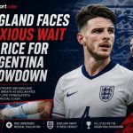 England Faces Anxious Wait on Rice for Argentina Showdown