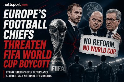 Europe's Football Chiefs Threaten FIFA World Cup Boycott