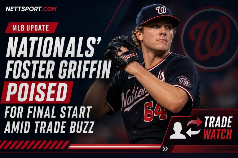 Nationals' Foster Griffin Poised for Final Start Amid Trade Buzz