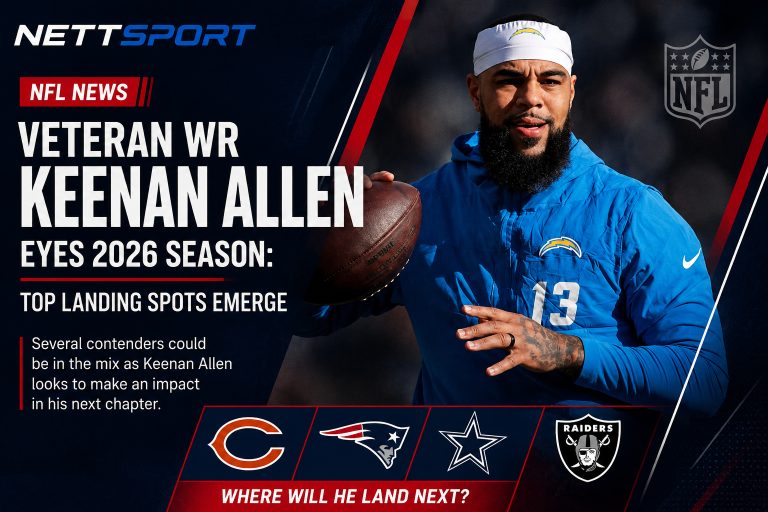 Veteran WR Keenan Allen Eyes 2026 Season: Top Landing Spots Emerge