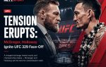 Tension Erupts: McGregor, Holloway Ignite UFC 329 Face-Off