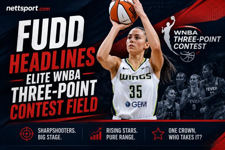 Fudd Headlines Elite WNBA Three-Point Contest Field